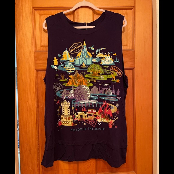 Disney Tops - NWOT Disney Parks WDW Sleeveless Top